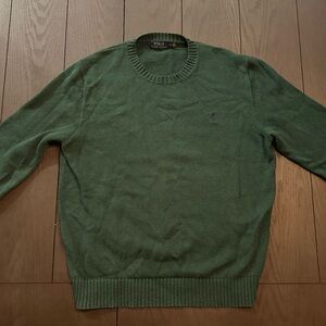 Ralph Lauren Classic Green Crewneck Sweater